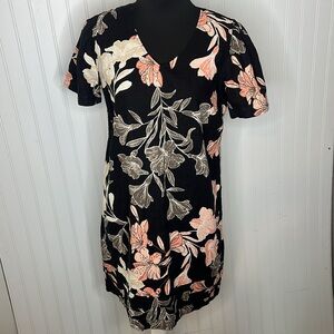 Nicole Miller Linen Blend Dress Size Medium